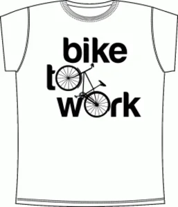 Bike To Work White